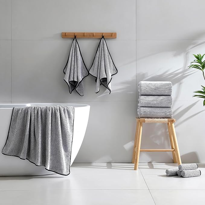 2-Pack Microfiber Bath Towels - Image 8