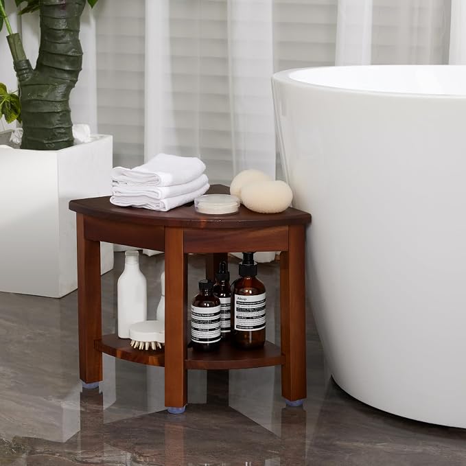 HouseJoy Corner Shower Bench - Image 3