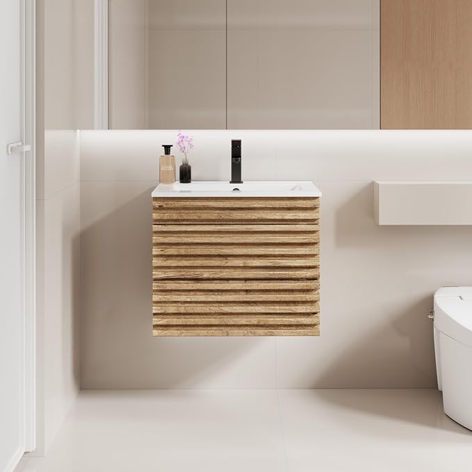 LUCKWIND 24" Floating Bathroom Vanity by LUCKWIND