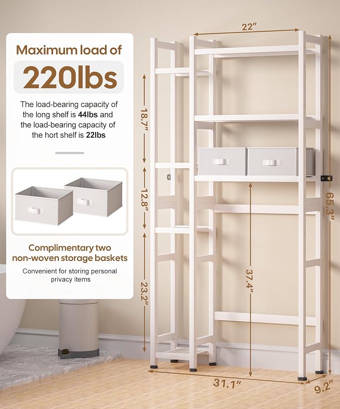 Homde Over The Toilet Storage - Image 2