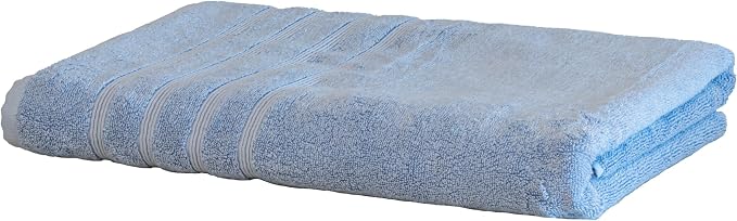 Mosobam Luxury Turkish Towels Bath Sheets 35X70 Allure Blue 700 GSM Bamboo by Mosobam