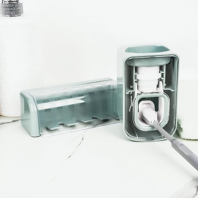 5 Slots Wall Mount Toothbrush Holder - Image 3