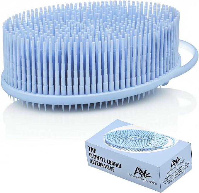 Exfoliating Body Scrubber Silicone by Avilana