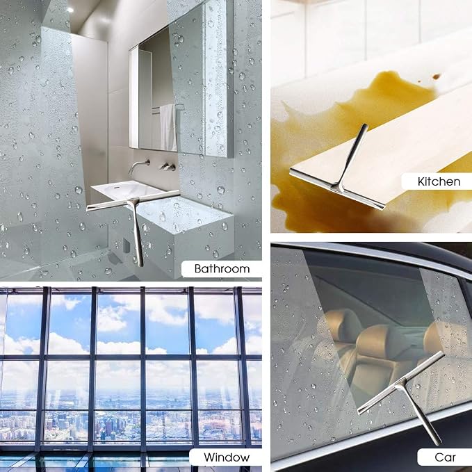 Shower Squeegees Stainless Steel - Image 7
