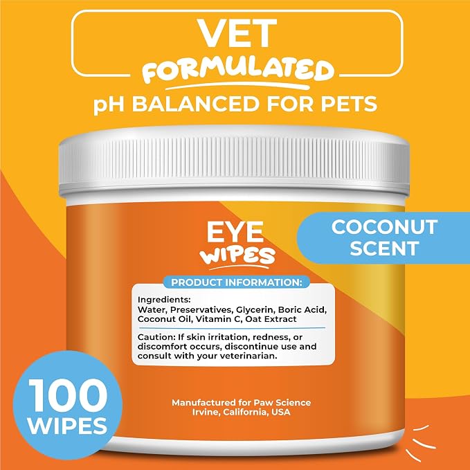 Dog Eye Wipes - Hypoallergenic Eye & Face Wipes - Image 4