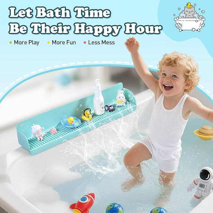 AGPTEK 24 Inch Bathtub Splash Guard - Image 3