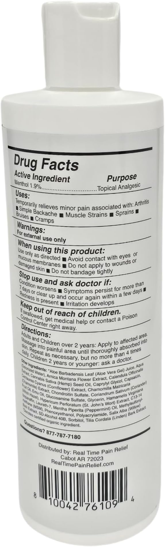Real Time Pain Relief MAXX Plus - 12oz Bottle | Intensive Formula - Image 6