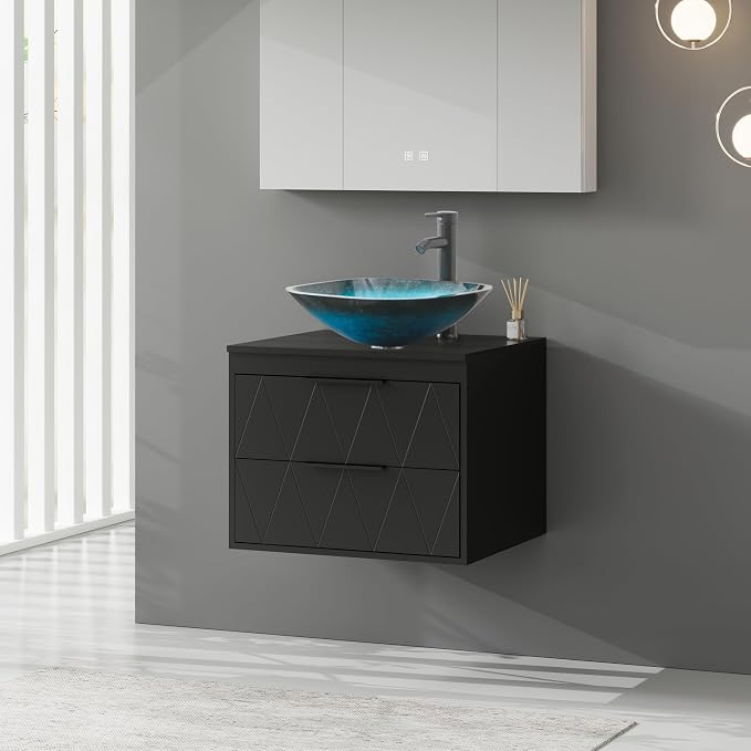 eclife 24" Floating Bathroom Vanities by eclife