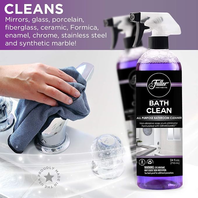 Fuller Tub & Shower E-Z Scrubber Brush and Telescopic Handle - Image 2