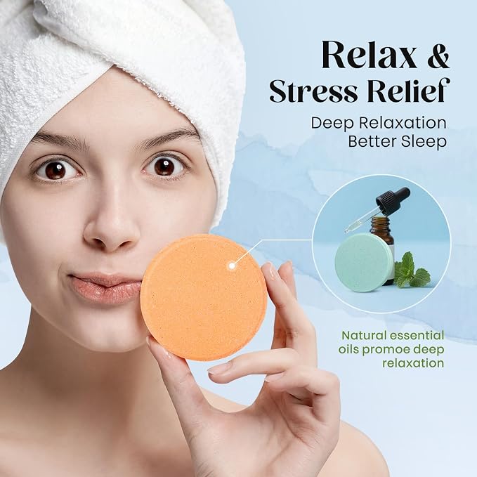 Shower Steamers Aromatherapy 15 Pack, Shower Bombs - Image 4