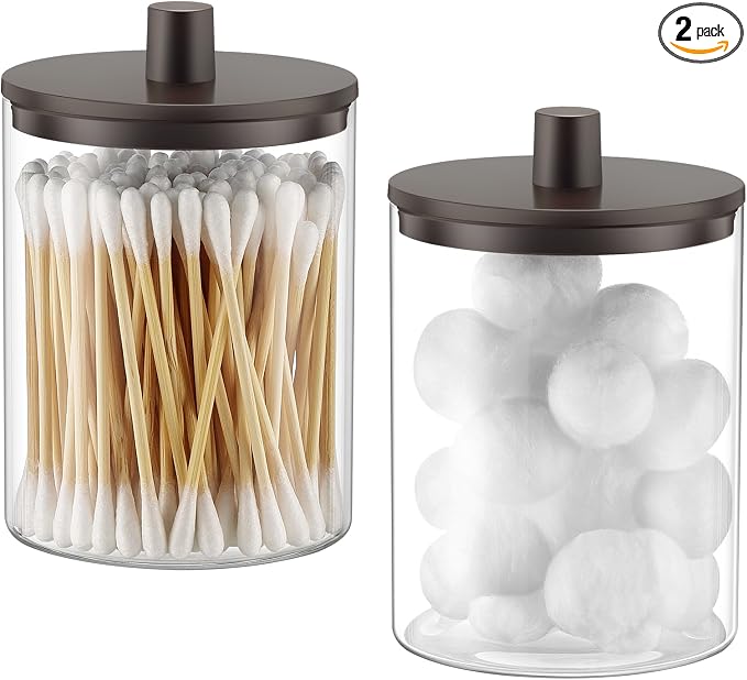 TIPGO Glass Qtip Holder Dispenser by TIPGO