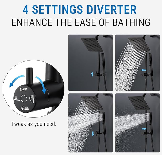 G-Promise All Metal Shower Diverter - Image 5