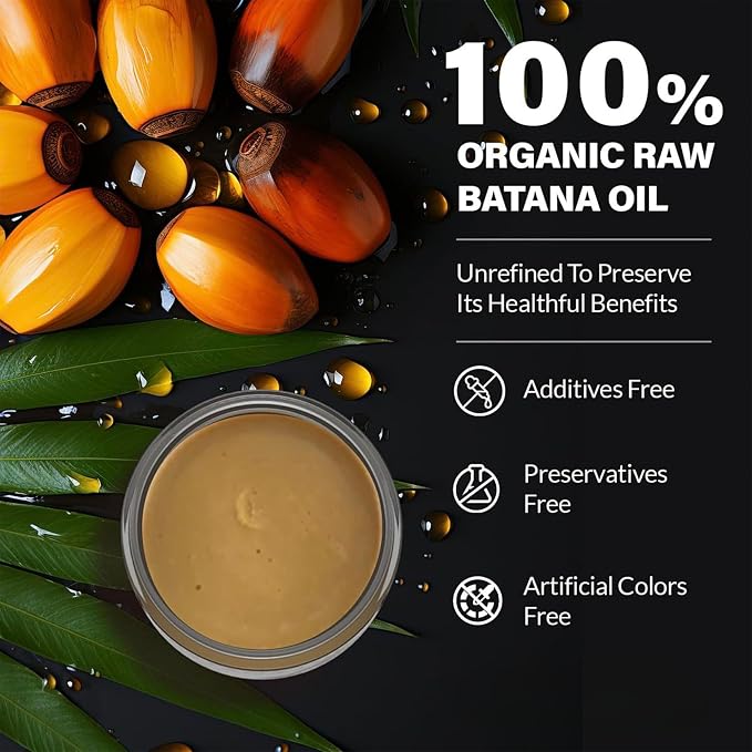 Dr.Healdy Batana Oil for Hair Growth and Nourishment-100% Raw Unrefined Batana - Image 2