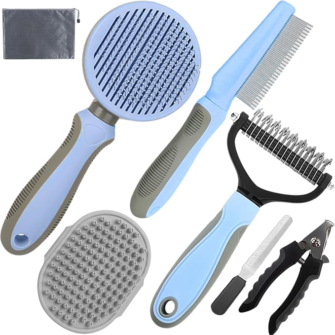 Dog Brush for Shedding by KUEIOX