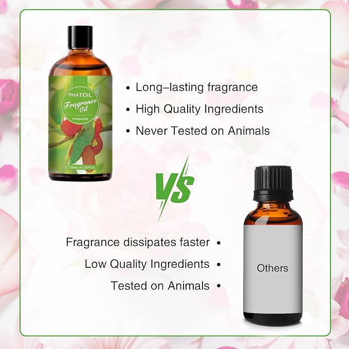 PHATOIL 3.38FL.OZ Honeysuckle Fragrance Oils - Image 6