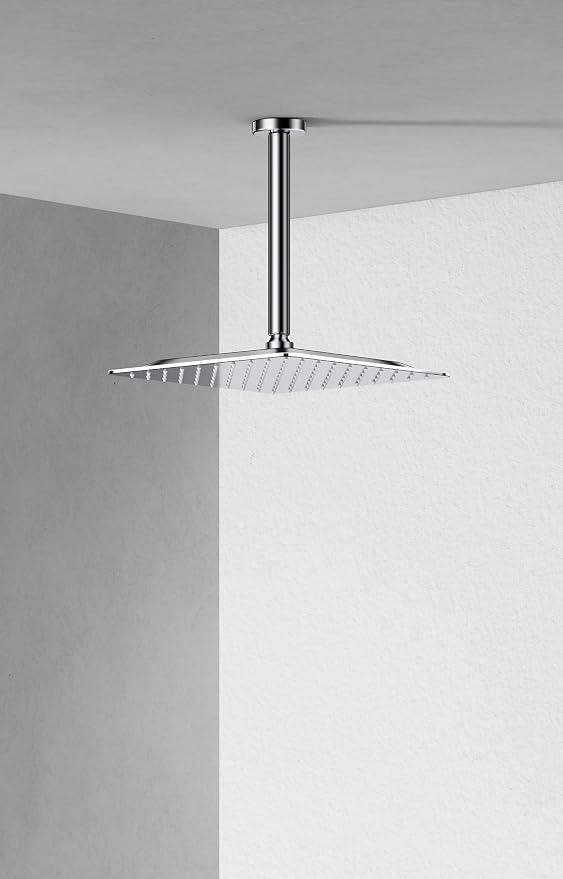 VBFF-Shower Head, rain shower head, 8 inch- Square Shower Head, 1.8 GPM Flow - Image 2