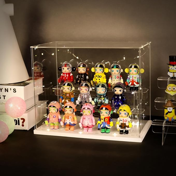 Choowin 3 Tier Clear Acrylic Display Case - Image 4