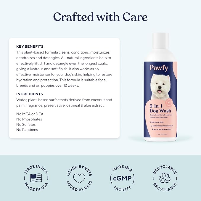 Pawfy Dog Shampoo and Conditioner - Image 4