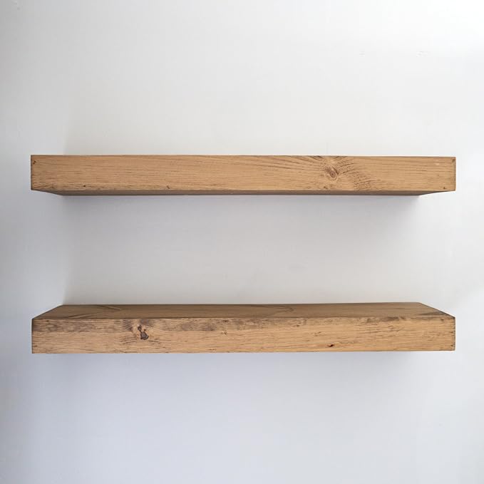 Urbandi Modern Floating Shelves 3 Inches Thick - Image 6