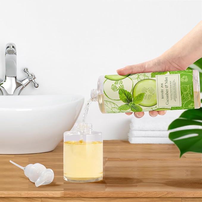 ROMIIE ZOI Foaming Hand Soap Refill, Cucumber&Mint, Gentle & Moisturizing - Image 5