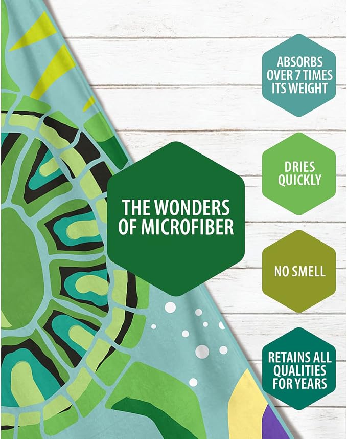 VENTURE 4TH Microfiber Beach Towel: Quick-Dry, Sandproof and Lightweight - Image 3