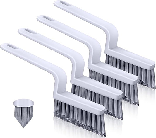 Grout Brush Cleaning, Hard Bristle Grout Cleaner by Lumkew
