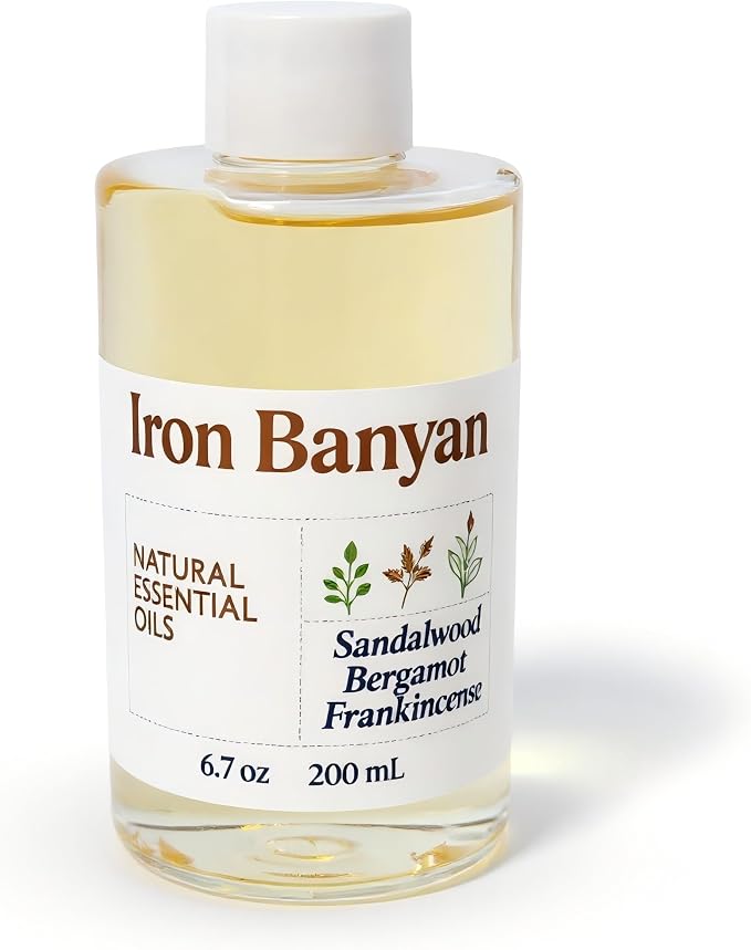 Sandalwood Bergamot Frankincense Essential Oil Blend 200ML - Image 2