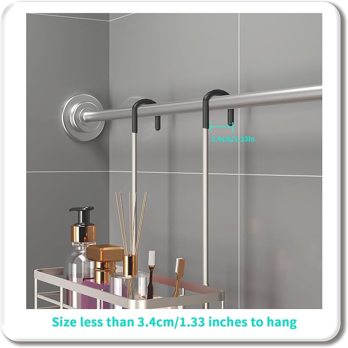 HapiRm Hanging Shower Caddy Organizer - Image 5