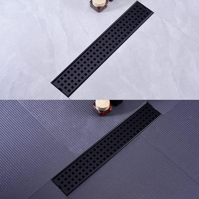 16 Inch Linear Bathroom Shower Rectangular Floor Drain, New Type - Image 7