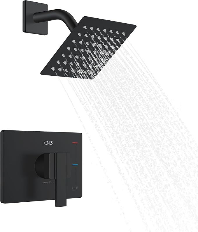 KENES Matte Black Shower Faucet by KENESBathroomKitchen