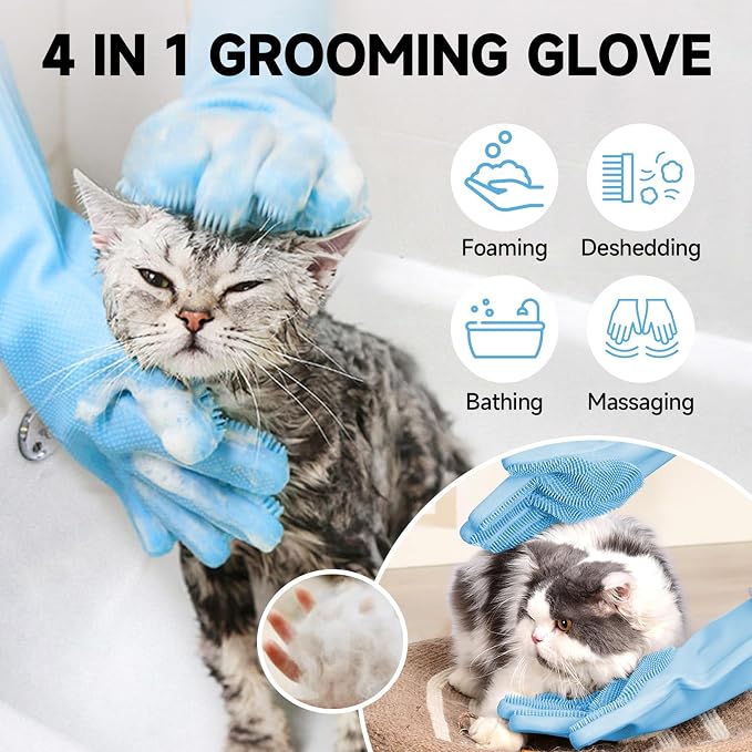 Dog Washing Gloves - Image 2