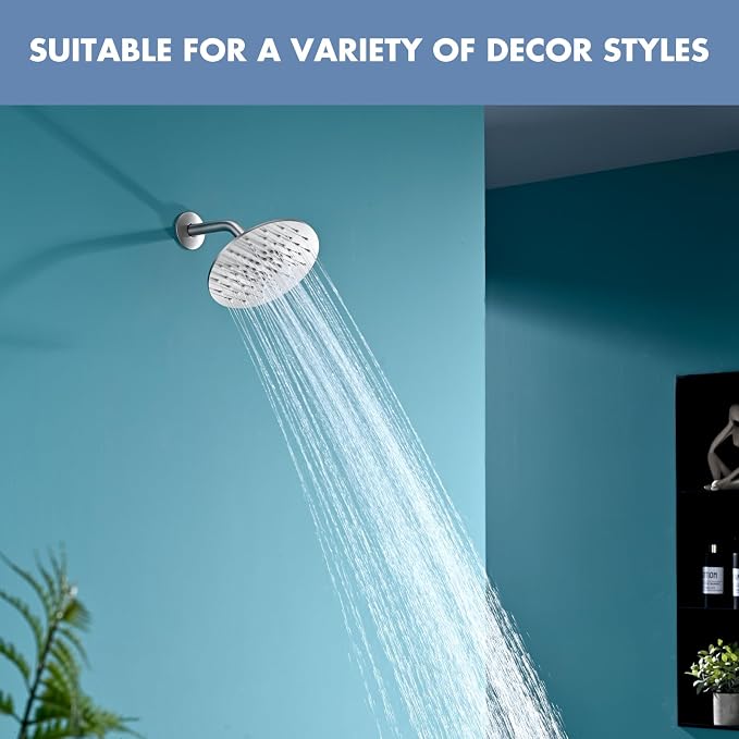 Rainfall Shower Head, MEDIOMI Rain Shower Head Set - Image 2