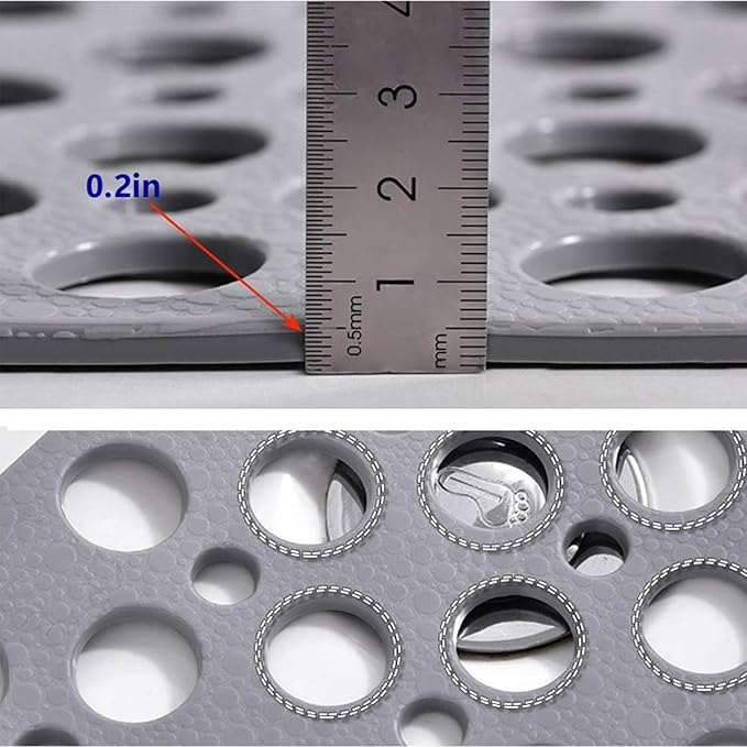 Casa and Beyond Shower Mat, Non Slip Bath Mat and Shower Mat - Image 6