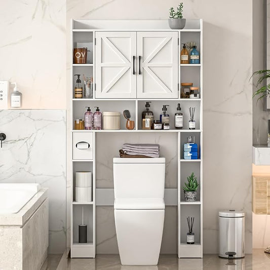 Farmhouse Storage Cabinet Over Toilet by Vabches