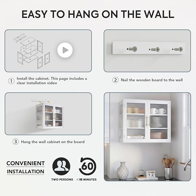 Wall-Mounted Bathroom Cabinet - Image 3