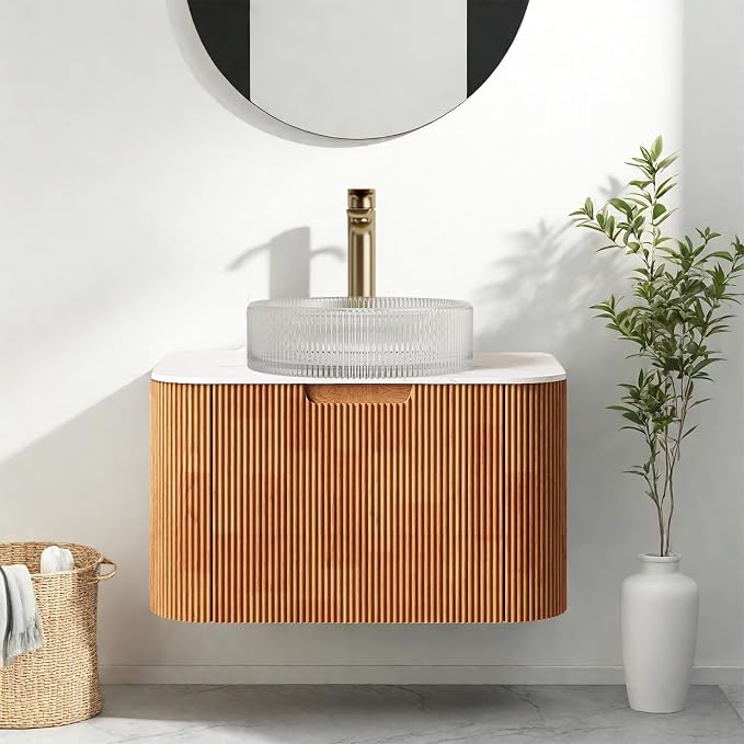 24" Floating Bathroom Vanity by Unknown