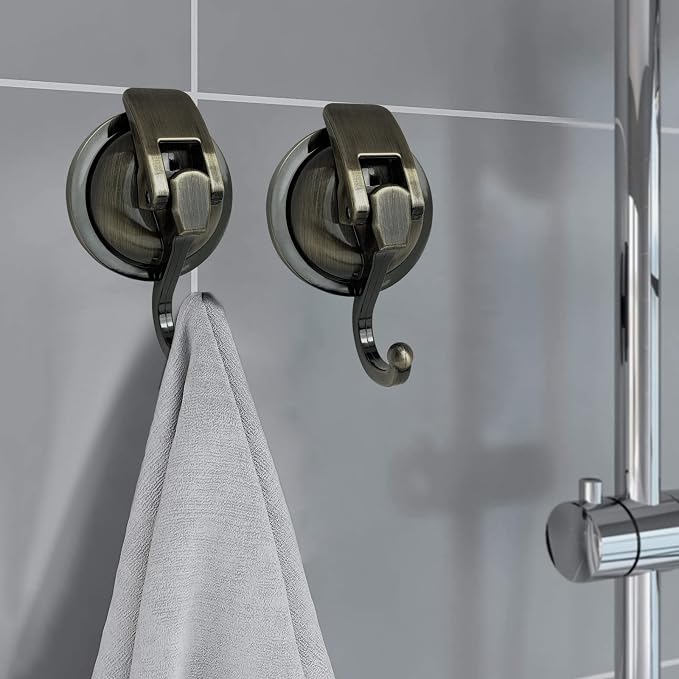 Heavy Duty Suction Cup Hooks for Shower, Bathroom Robe - Image 2