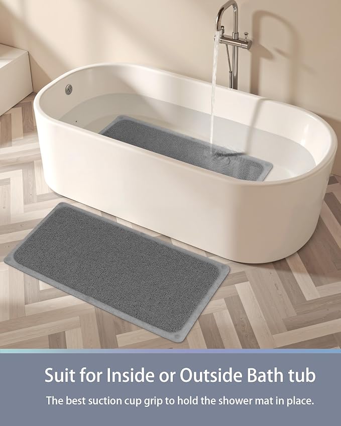 Mecko Non-Slip Shower Mat, Anti-Slip Bath Mat - Image 7