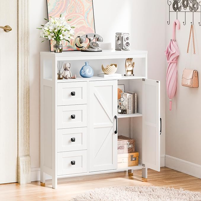 Vabches Farmhouse Storage Cabinet - Image 5