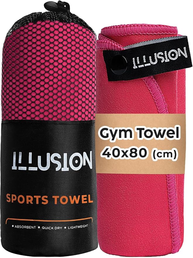 illusion Small Microfiber Gym Towels by Unknown
