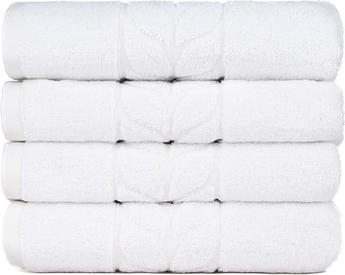 BAGNO MILANO Organic Turkish Cotton Bath Towels, Luxury Jacquard Collection by BagnoMilanoLuxurySoftness