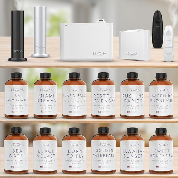 Levona Scent Oil Diffuser Essential Oils: Essential Oils Home Luxury Scents - Image 7