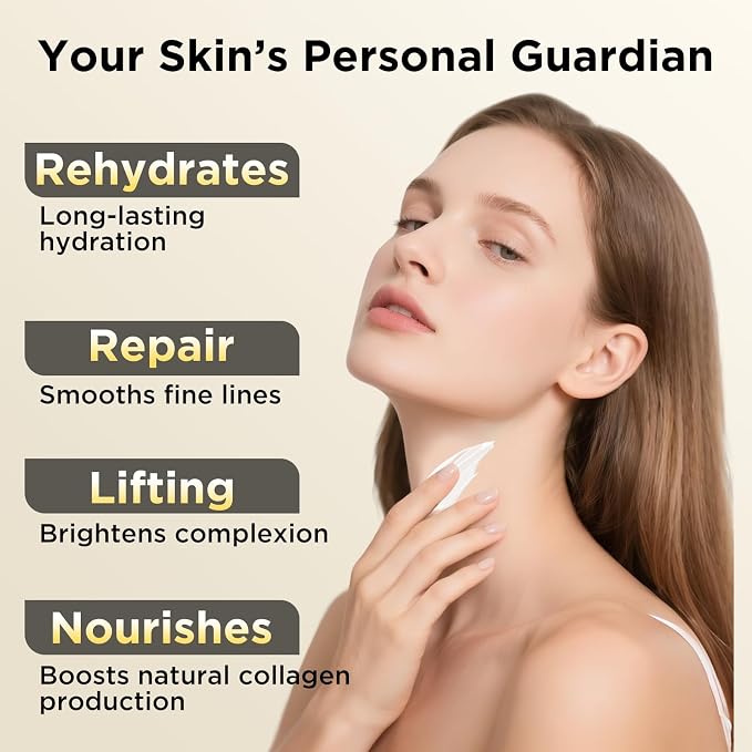 Firming Neck Cream for tightening and firming, Collagen & Hyaluronic Acid - Image 3