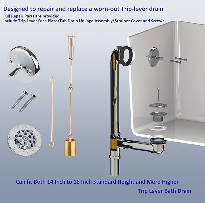Tub Drain Linkage Assembly - Image 5