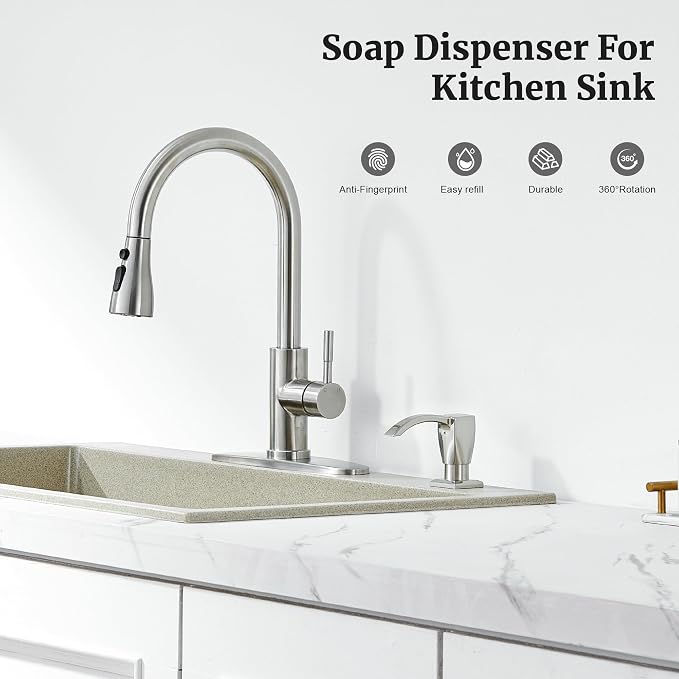 Ultimate Unicorn Kitchen Sink Soap Dispenser, Built in Soap Dispenser - Image 3