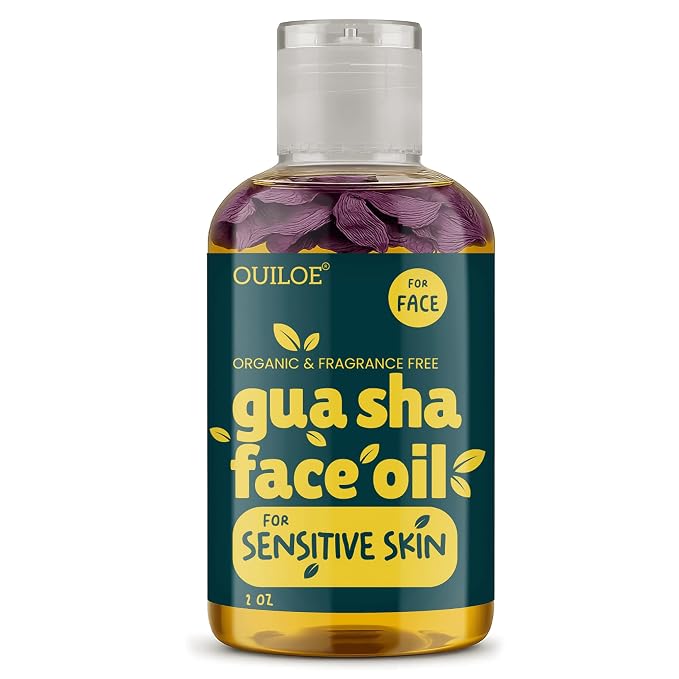 Gua Sha Oil for Sensitive Skin by Ouiloe