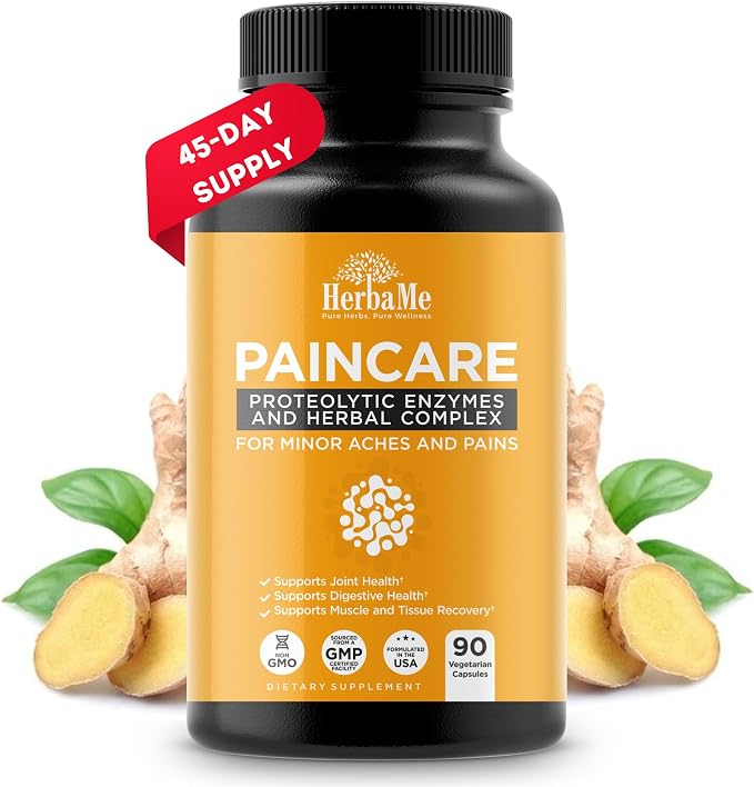 Proteolytic Enzymes Supplement by HerbaMe