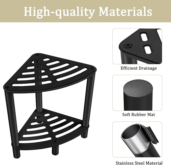 Stainless Steel Shower Stool, Shower Stool - Image 6
