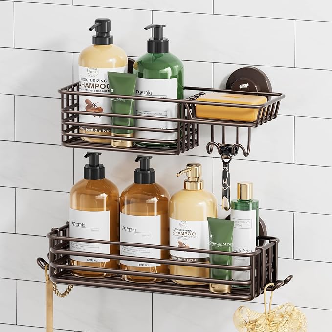 TAILI Shower Caddy Suction Cup 2 Pack by TAILI