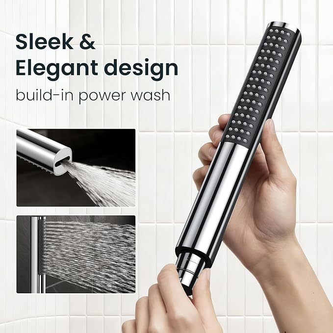 Veken 10" Luxurious All Metal Rain Shower Head - Image 5